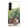 Samsung Galaxy S23 Hard case (back printed, transparent)