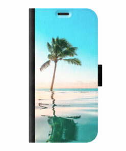 Apple iPhone 13 mini Wallet case (front printed, black)