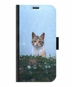 Apple iPhone 11 Wallet case (front printed, black)