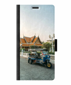 Samsung Galaxy S22 Ultra Wallet case (front printed, black)