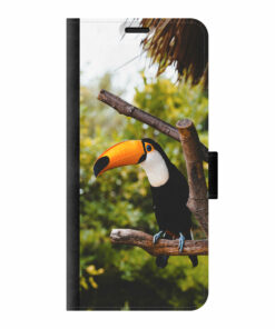 Samsung Galaxy S21 Ultra 5G Wallet case (front printed, black)