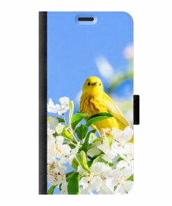 Samsung Galaxy S22 Wallet case (front printed, black)